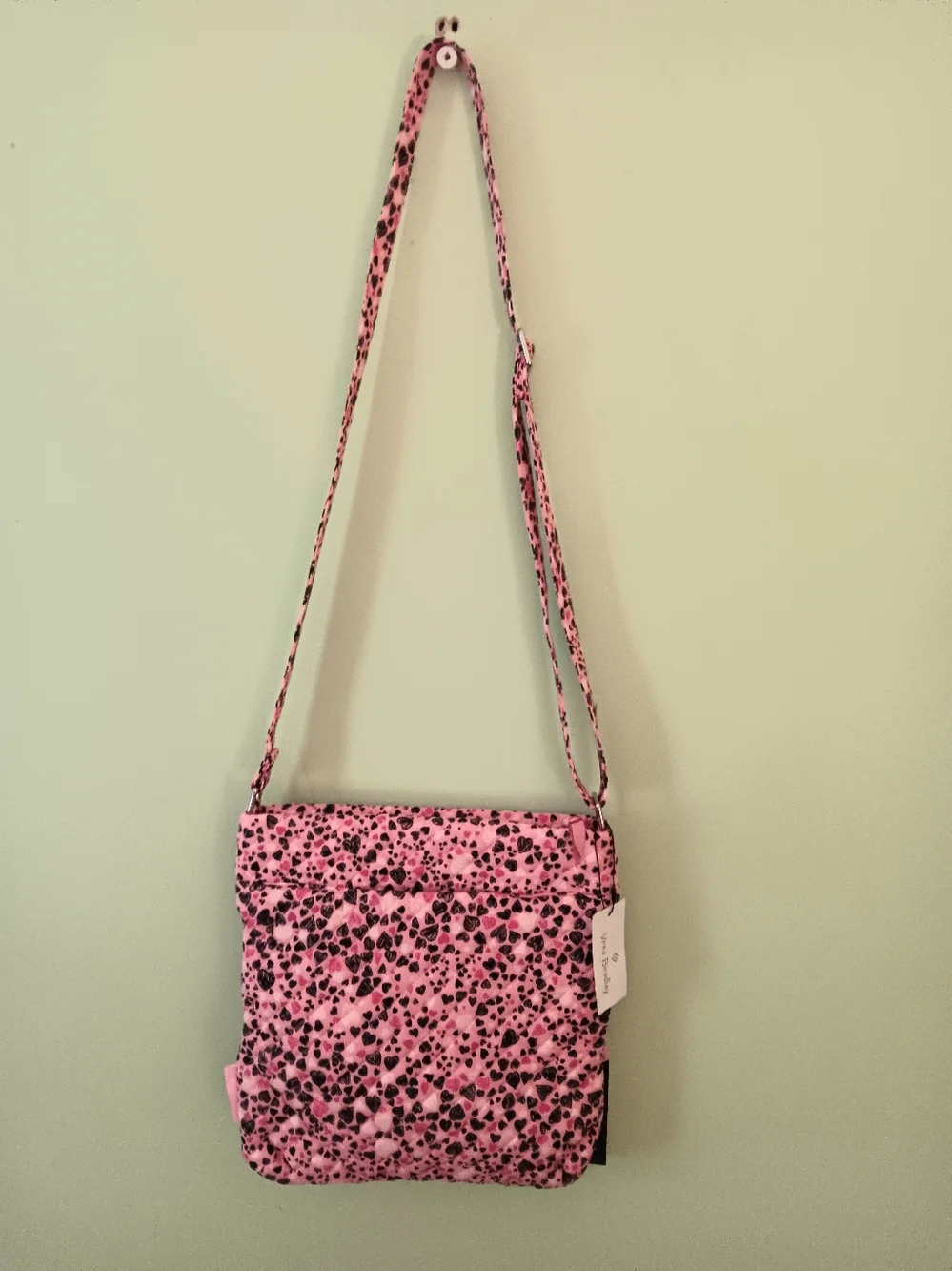 New Vera Bradley Triple Zip Hipster Crossbody - Picture 2 of 16